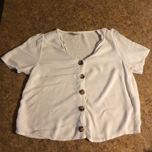 Cute White Blouse by Urban Romantics